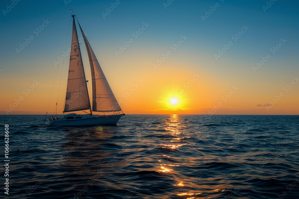 Luxury private big motor yacht in tropical sea with blue wave Luxury private big motor yacht in tropical sea with blue wave