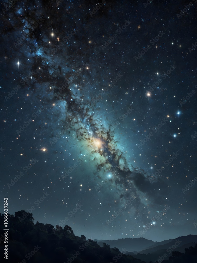 The Milky Way: A Celestial Path Across the Night Sky The Milky Way: A Celestial Path Across the Night Sky