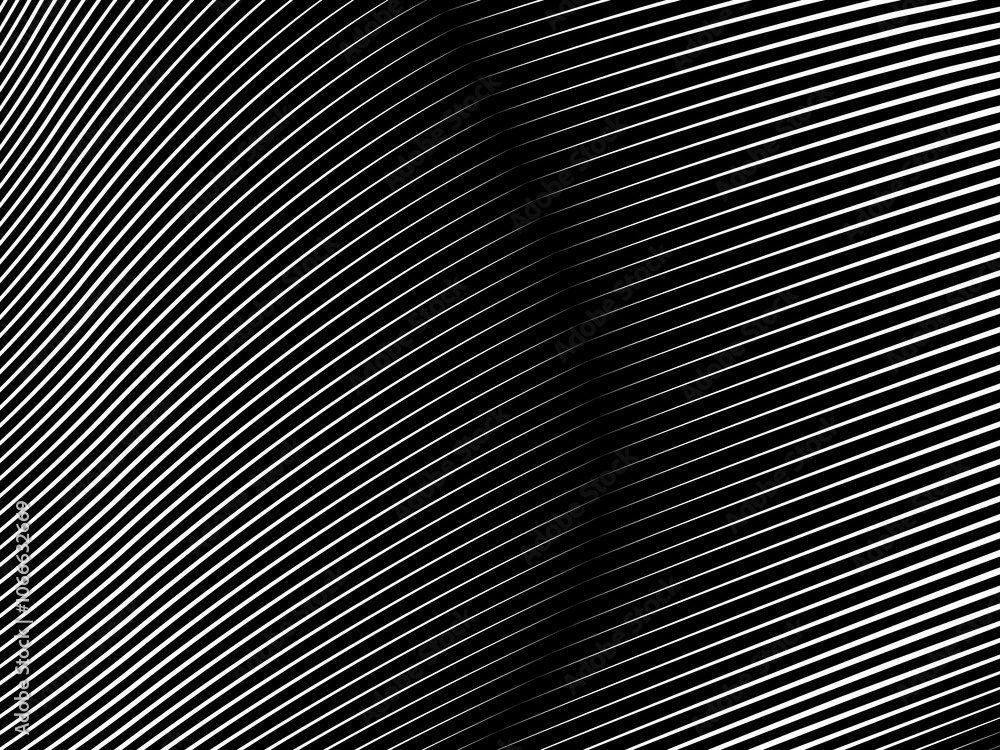 Abstract art geometric background with shiny abstract 3d black and white stripes pattern. Black and white optical illusion with waves and transitions. Abstract art geometric background with shiny abstract 3d black and white stripes pattern. Black and white optical illusion with waves and transitions.
