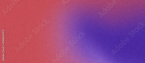 Red blue noise texture background, abstract red white grainy banner, poster cover backdrop design