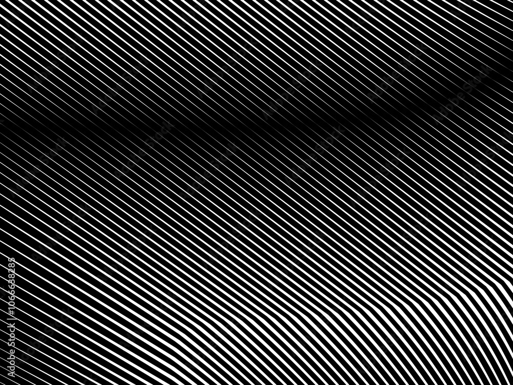 Abstract art geometric background with shiny abstract 3d black and white stripes pattern. Black and white optical illusion with waves and transitions. Abstract art geometric background with shiny abstract 3d black and white stripes pattern. Black and white optical illusion with waves and transitions.