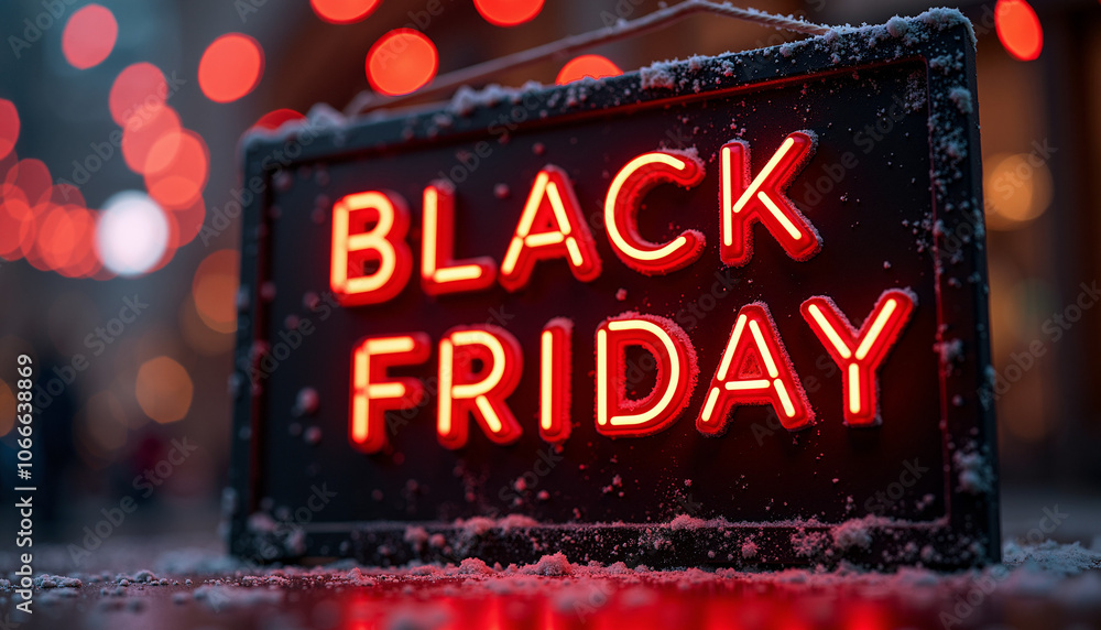 A red neon sign with A red neon sign with