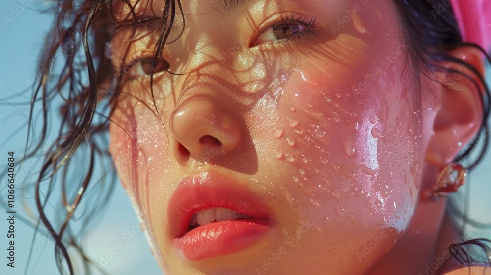 Glass Skin: Embrace the Korean trend of glass skin, which seeks ultra-hydrated and translucent skin, creating a luminous, radiant finish.
Glass Skin: Embrace the Korean trend of glass skin, which seeks ultra-hydrated and translucent skin, creating a luminous, radiant finish.