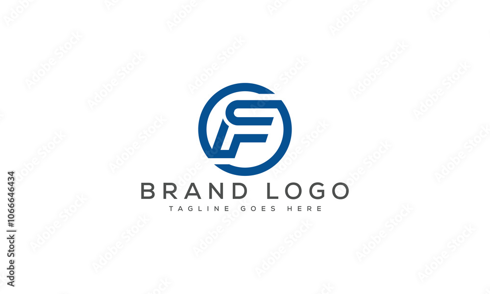 letter CF logo design vector template design for brand. letter CF logo design vector template design for brand.