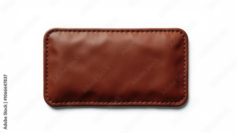Professional custom patch mockup with subtle leather grain and rounded edges Professional custom patch mockup with subtle leather grain and rounded edges