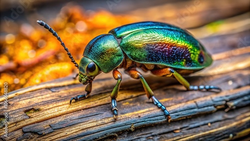 Urban Exploration Leaf Beetle Cryptocephalus bipunctatus Macro Photography photo