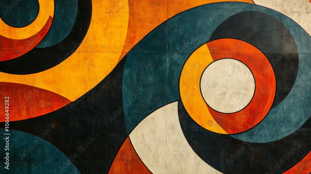 Abstract Colorful Swirl Patterns on Canvas Wall Art Abstract Colorful Swirl Patterns on Canvas Wall Art