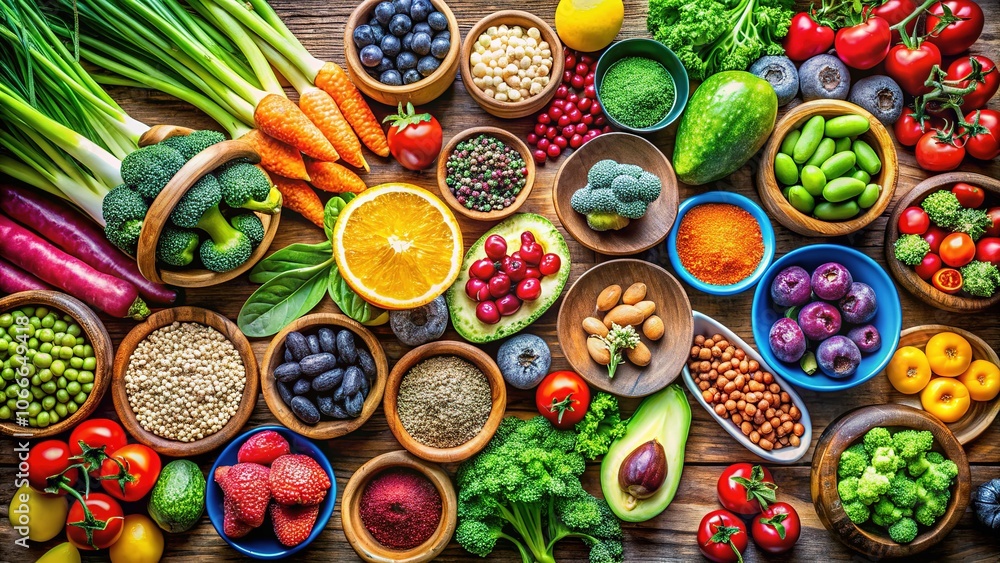 Vibrant Healthy Eating: Fresh Produce & Superfoods Vibrant Healthy Eating: Fresh Produce & Superfoods
