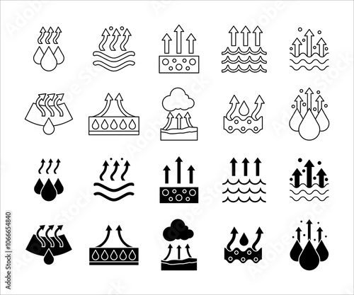 evaporation icon