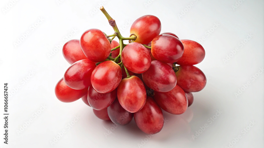 Fototapeta premium bunch of grapes. grape, fruit, food, isolated, red, bunch, grapes, white, ripe, fresh, healthy, berry, sweet, wine, vine, juicy, agriculture, dessert, vegetarian, purple, nature, cluster, close-up, br