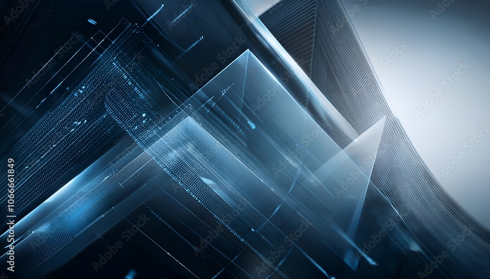 Φωτογραφία An abstract minimalist business background in shades of dark gray and light blue