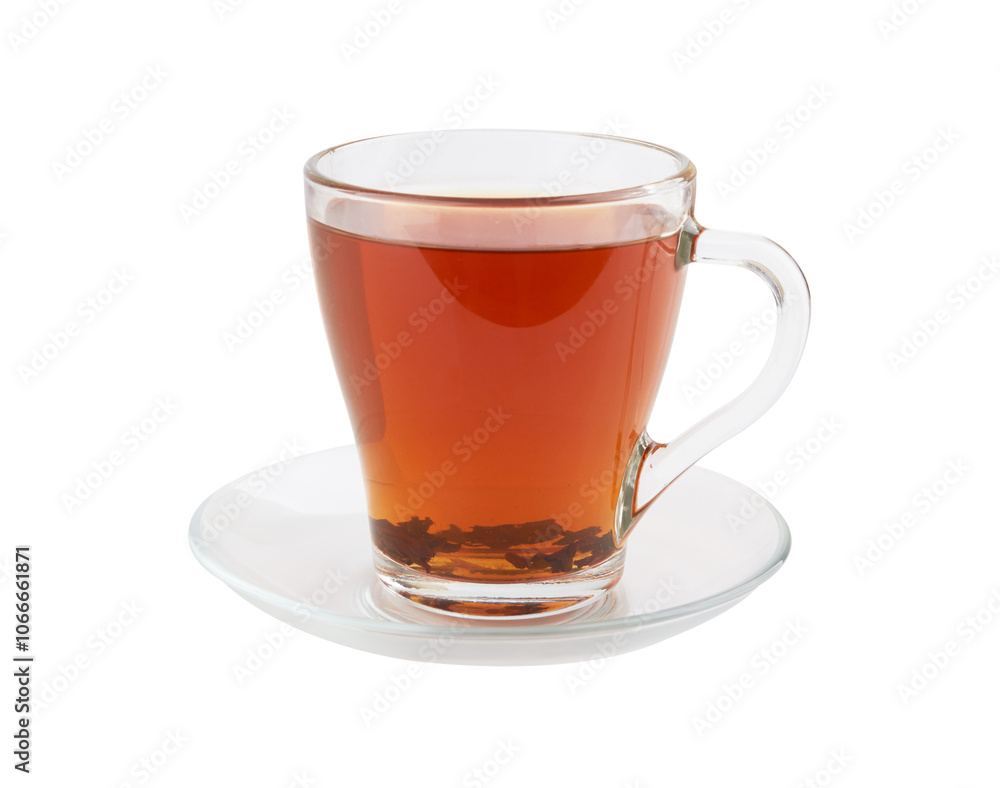 Black tea on white Black tea on white