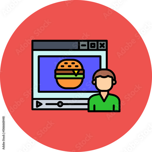 Food blogger Icon