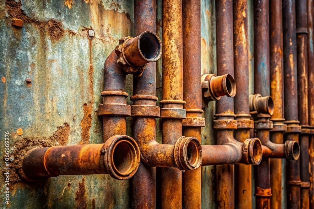 Leaning Metal Pipes Against Wall - Industrial Elements, Urban Decor, Textured Surfaces, Brown Pipes, Metalwork, Architectural Photography, Urban Exploration, Industrial Aesthetics, Leaning Metal Pipes Against Wall - Industrial Elements, Urban Decor, Textured Surfaces, Brown Pipes, Metalwork, Architectural Photography, Urban Exploration, Industrial Aesthetics,
