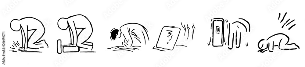 Design of a tired person, fatigue or exhaustion, a lack of battery energy, low battery charge icon. Illustration of a modern illustration. Design of a tired person, fatigue or exhaustion, a lack of battery energy, low battery charge icon. Illustration of a modern illustration.