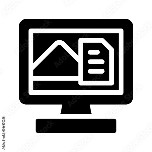Icon Compute With Style Glyph