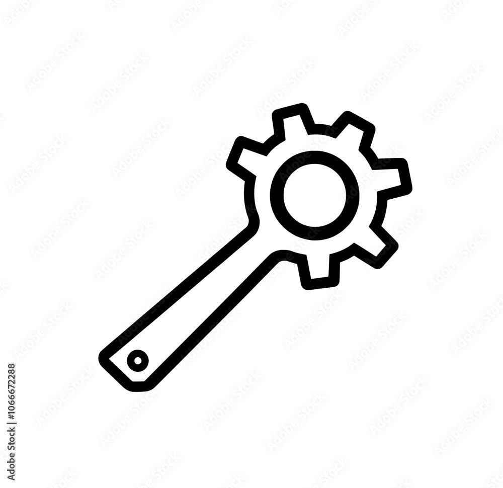 Symbol of repair icon on white background containing device repair, technical support, engineer, tool kit, home repair, maintenance, lists, app and web use. Symbol of repair icon on white background containing device repair, technical support, engineer, tool kit, home repair, maintenance, lists, app and web use.