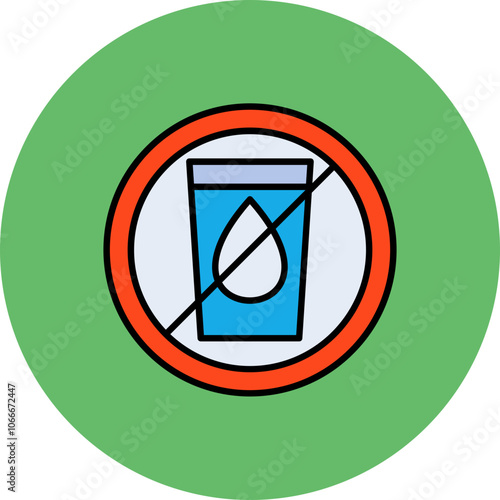 No water Icon