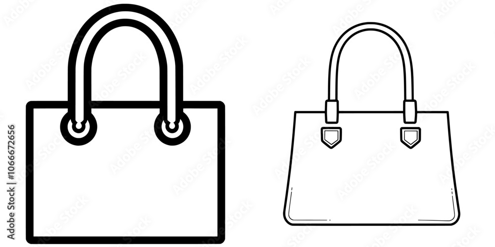 Isolated white background with briefcase icon Isolated white background with briefcase icon