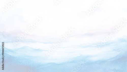 Hand Painted Watercolor Abstract Background.