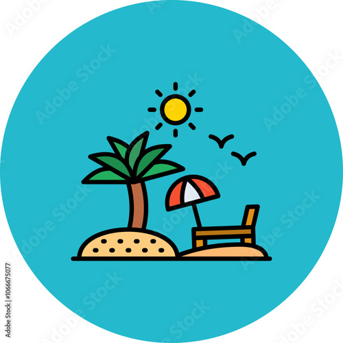 Beach Icon
