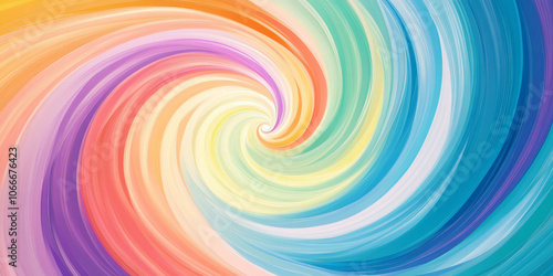 A colorful abstract background showcasing swirling paints in a kaleidoscope of colors, creating a vibrant visual experience photo