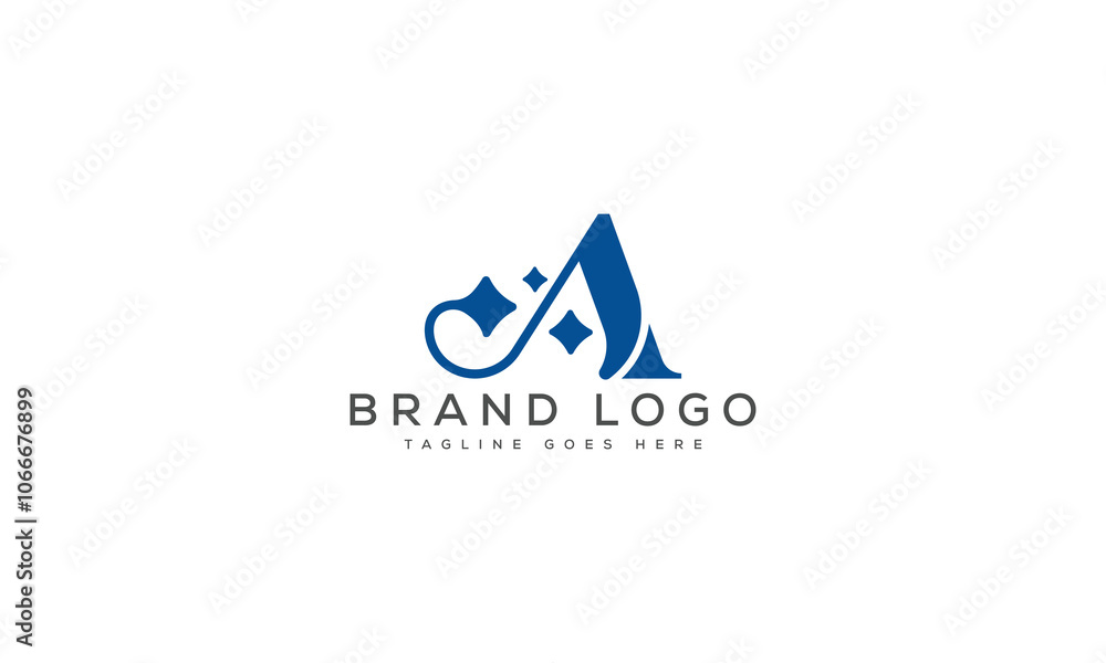 A logo design vector template design for brand A logo design vector template design for brand