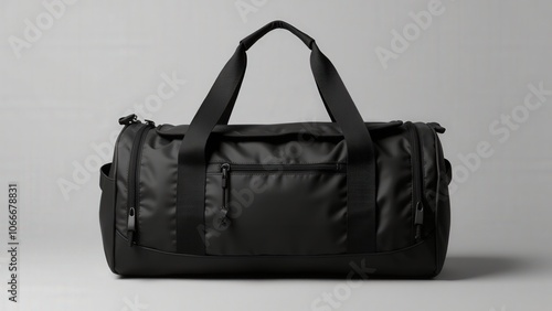 Obraz na płótnie Functional travel duffel bag with zippered pockets, perfect for an active lifestyle w salonie