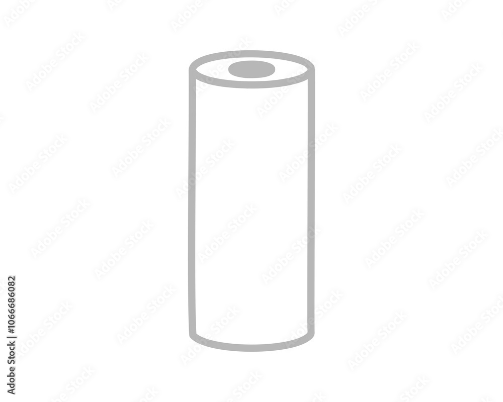Textile roll vector icon. Paper tube illustration design for kitchen cleaning towel, carpet, scroll whatman, fabric. Textile roll vector icon. Paper tube illustration design for kitchen cleaning towel, carpet, scroll whatman, fabric.