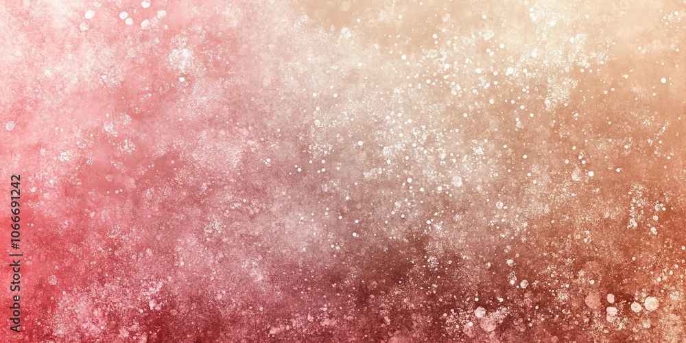 Obraz premium Beige bronze pink grainy gradient background pastel noise texture poster backdrop banner design, copy space, Generative AI