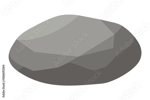 Stone | isolated vector illustration on white background