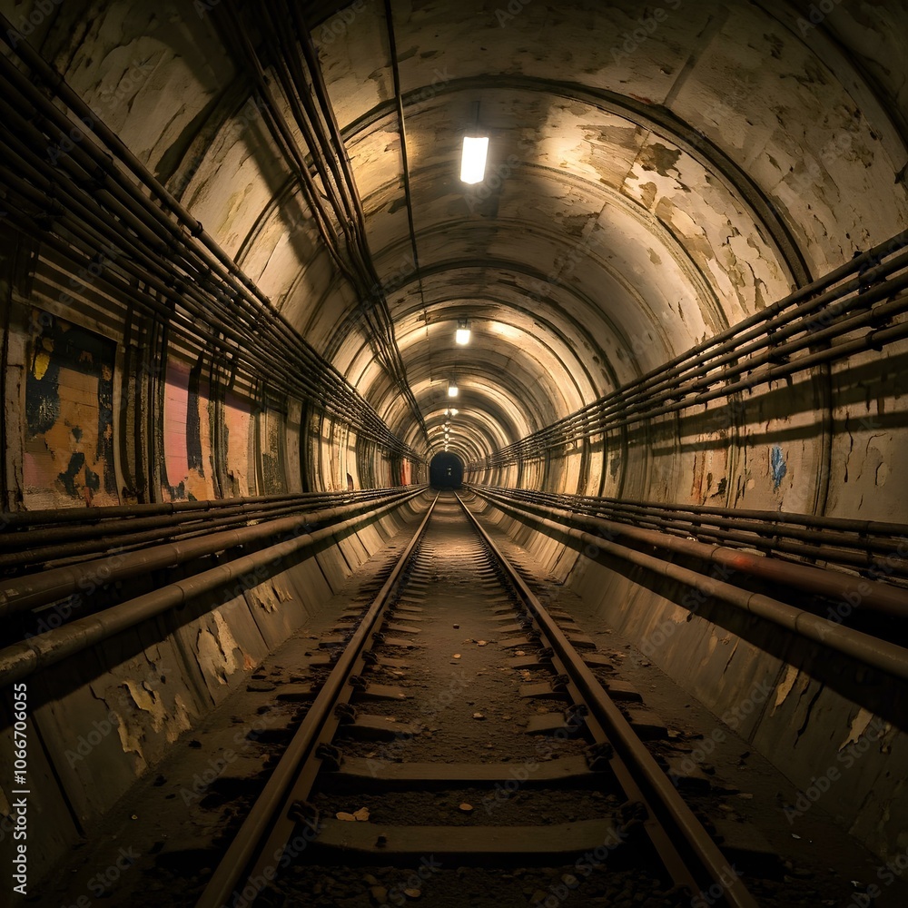 old abandoned subway tunnel old abandoned subway tunnel