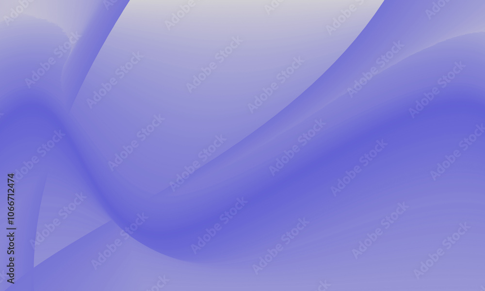 Obraz premium Abstract Blue Wave Background with Smooth Lines and Soft Gradient