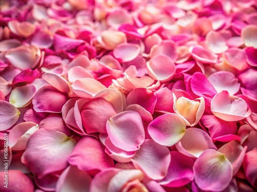 Serene Pink Rose Petals Background for Romantic and Elegant Themes in Stock Photography, Nature Aesthetics, Floral Textures, and Soft Color Palettes for Creative Projects