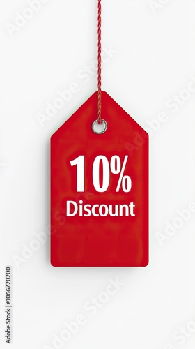 Simple Black Friday Discount of 10% Tag