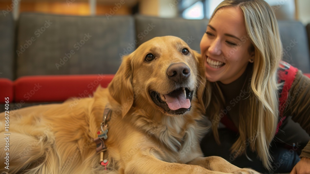 Patients experiencing emotional healing and support through animal-assisted therapy sessions. Patients experiencing emotional healing and support through animal-assisted therapy sessions.