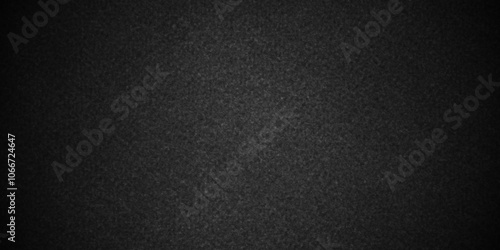 Black leather texture background. Fabric background Close up texture of natural weave in dark black color. Fabric texture of natural line textile material .