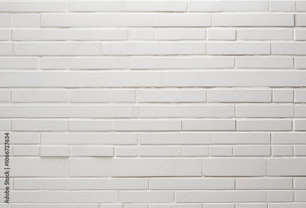 Fototapeta premium white brick wall
