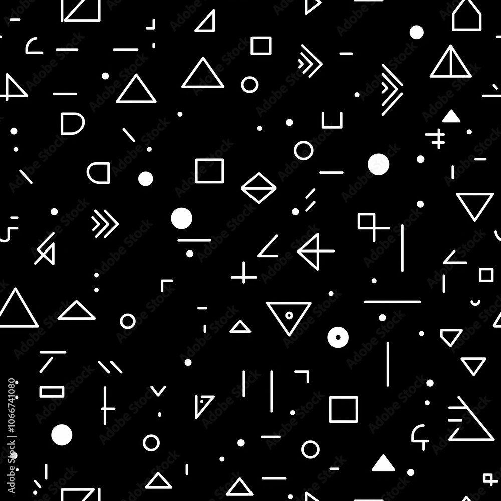 Seamless Pattern 80'S And 90'S, Abstract Vivid Vector Graphic In Retro Vintage Style For Apparel. Flyer, Poster, Banner Element, Wallpaper Elemen Seamless Pattern 80'S And 90'S, Abstract Vivid Vector Graphic In Retro Vintage Style For Apparel. Flyer, Poster, Banner Element, Wallpaper Elemen