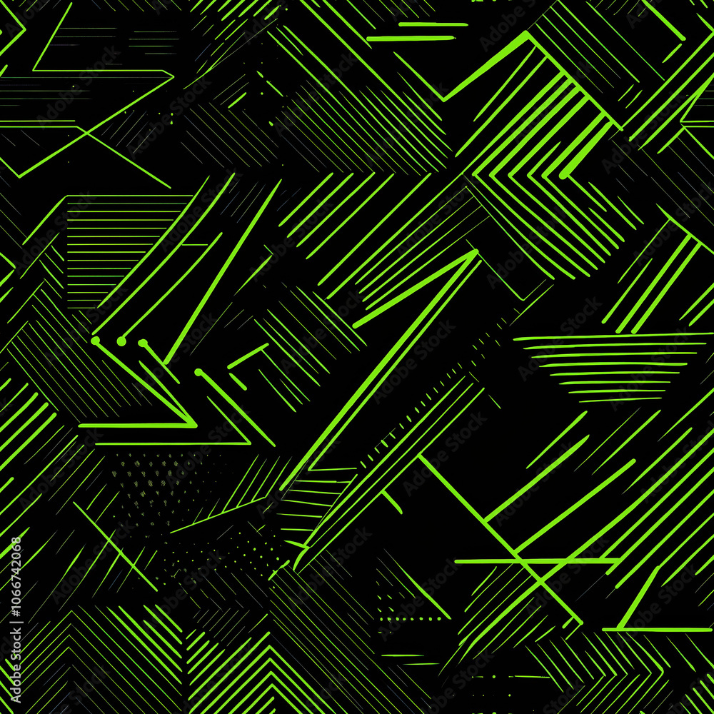 Seamless Pattern 80'S And 90'S, Abstract Vivid Vector Graphic In Retro Vintage Style For Apparel. Flyer, Poster, Banner Element, Wallpaper Elemen Seamless Pattern 80'S And 90'S, Abstract Vivid Vector Graphic In Retro Vintage Style For Apparel. Flyer, Poster, Banner Element, Wallpaper Elemen