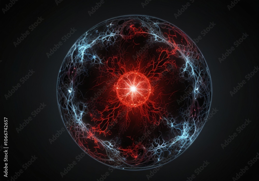 magic circle on black background futuristic effect magic circle on black background futuristic effect