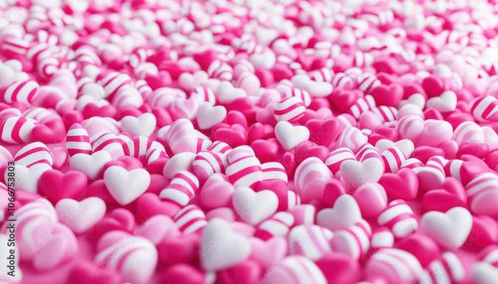 Pink Hearts Background. Pink Hearts Background.