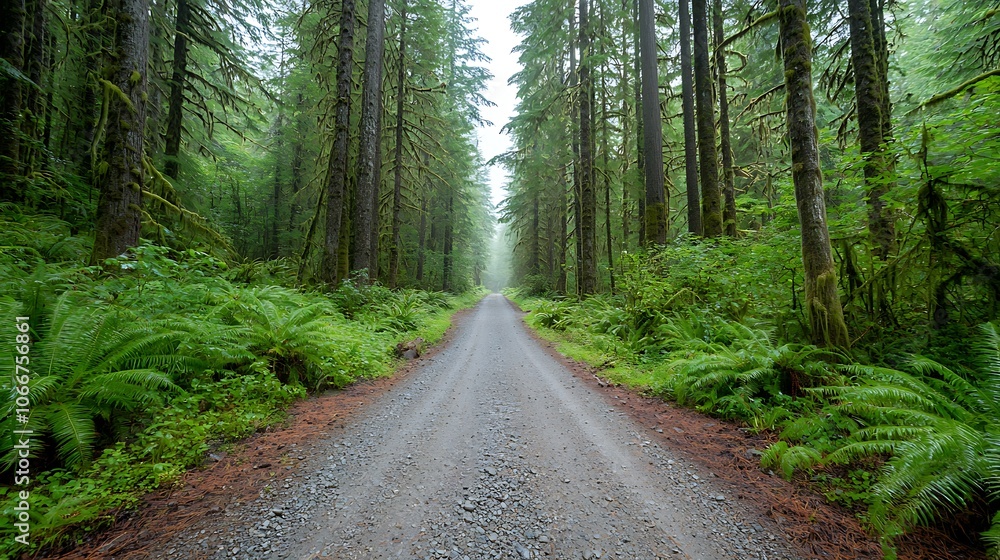 Explore the tranquil beauty of a serene forest path surrounded by lush greenery Explore the tranquil beauty of a serene forest path surrounded by lush greenery