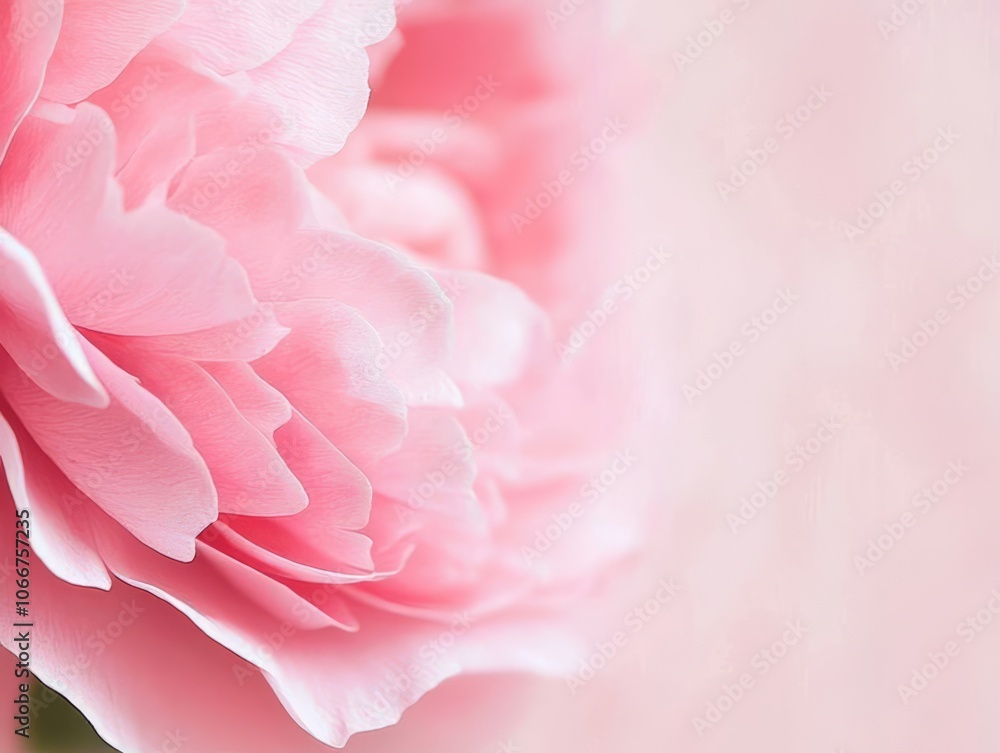 Close-up of a beautiful pink flower with soft petals against a gentle background. Close-up of a beautiful pink flower with soft petals against a gentle background.