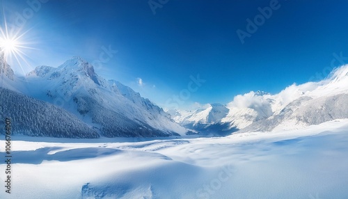 Wallpaper Mural Embrace the challenge of winter mountaineering.   Torontodigital.ca