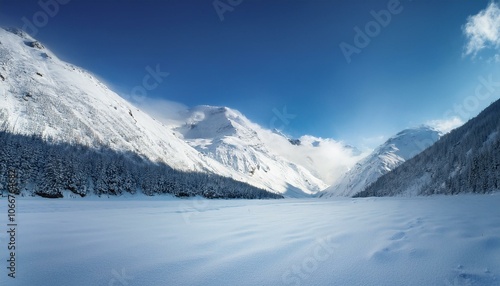 Wallpaper Mural Explore the beauty of nature in the snowy wilderness.   Torontodigital.ca