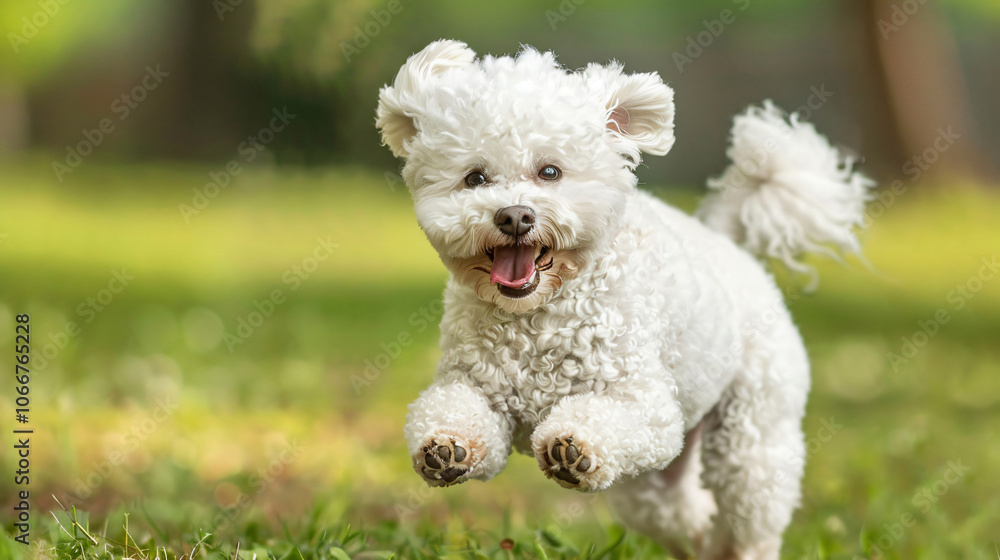 A playful white dog joyfully running across a grassy field, showcasing its fluffy fur and exuberant expression in a vibrant outdoor setting for pets. A playful white dog joyfully running across a grassy field, showcasing its fluffy fur and exuberant expression in a vibrant outdoor setting for pets.