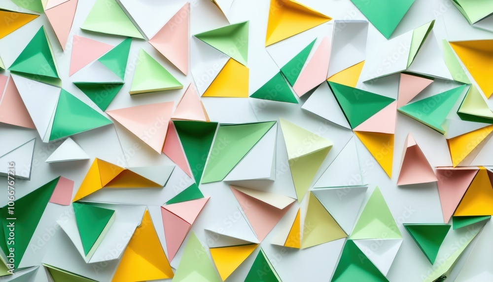 Colorful Triangle Pattern. Colorful Triangle Pattern.