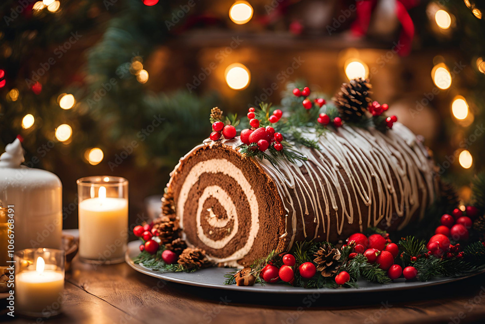 Log Cake - 55 Log Cake - 55