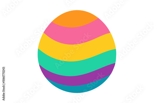 Easter Eggs | isolated vector illustration on white background